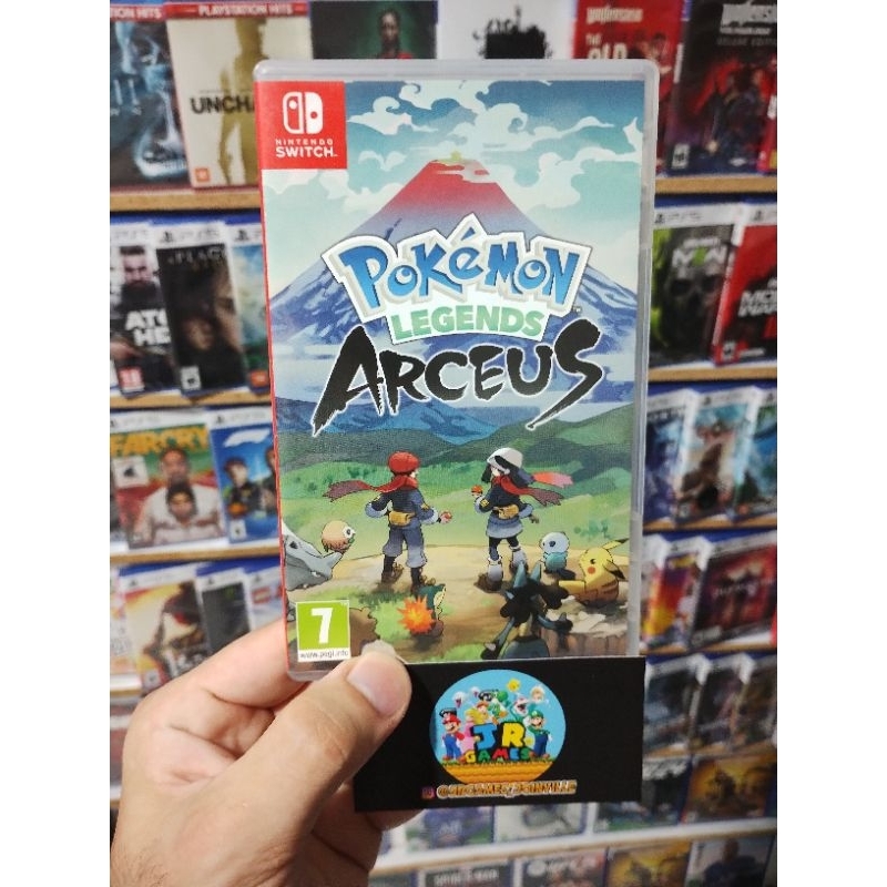 Pokémon Legends Arceus Nintendo Switch Seminovo Mídia Física