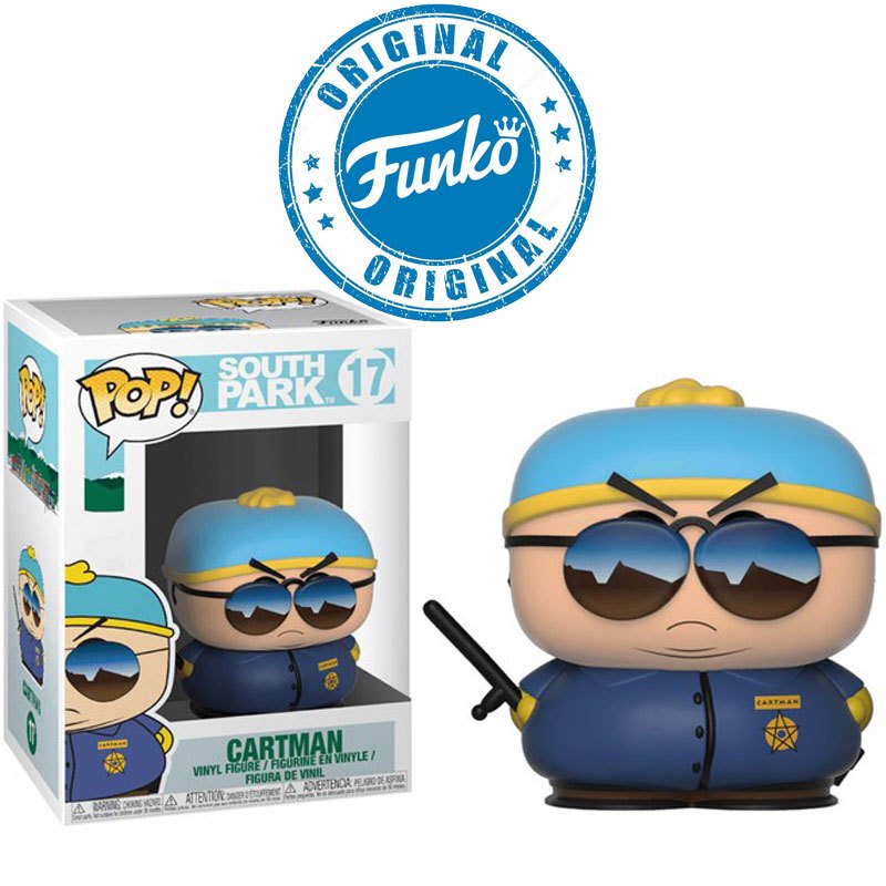 Boneco South Park Eric Cartman Cop Pop Funko 17 | Shopee Brasil