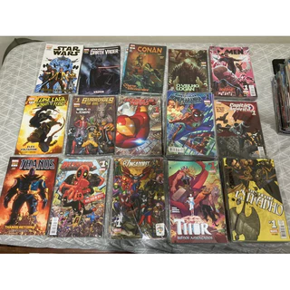 Hqs Homem Aranha, Deadpool, Vingadores, X-men é muito mais.