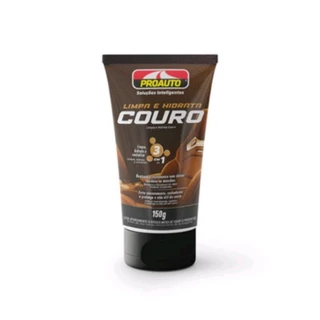 Limpa e Hidrata Couro Automotivo ProAuto 150G Limpa Devolve a Cor Hidrata Revitaliza para Cuidados Internos
