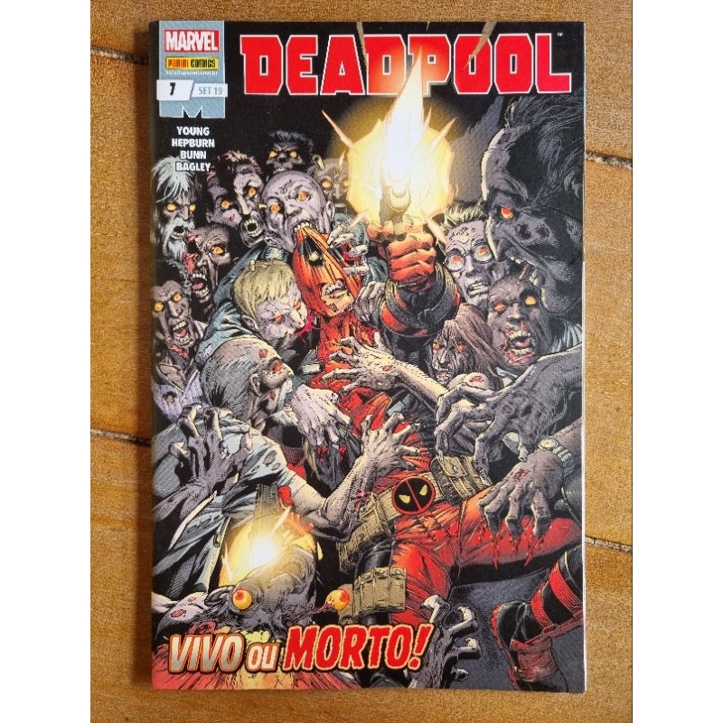 Várias Hq's do Deadpool