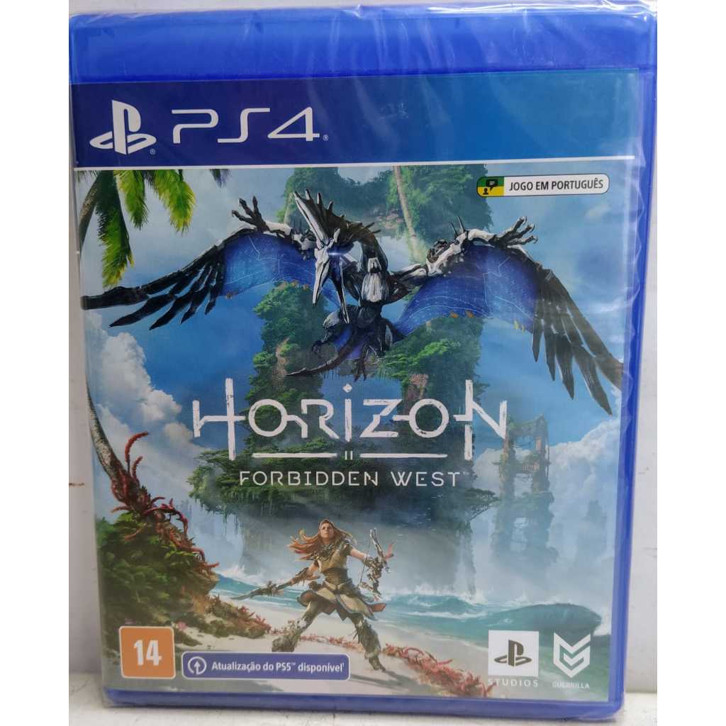 Horizon Forbidden West PS4 Mídia Física Novo Lacrado