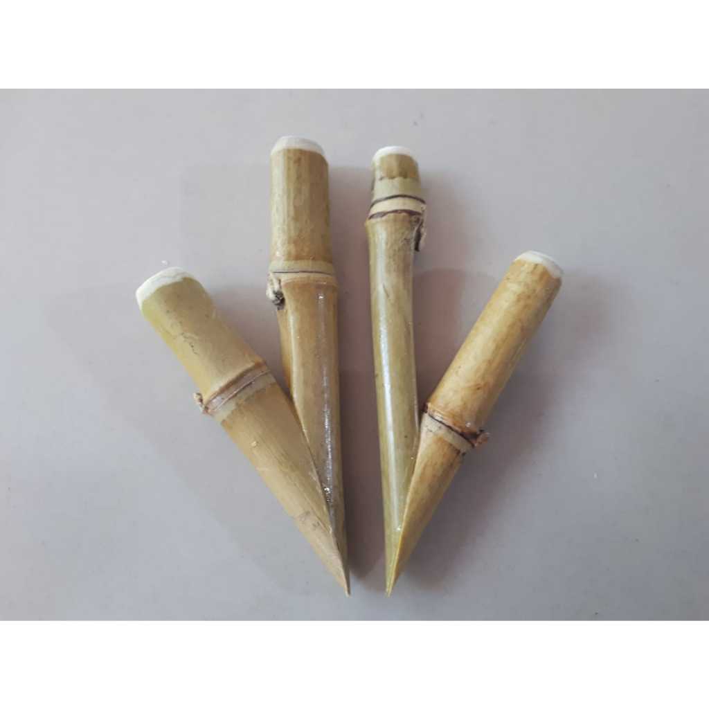2 kuripes lisos de bambu natural