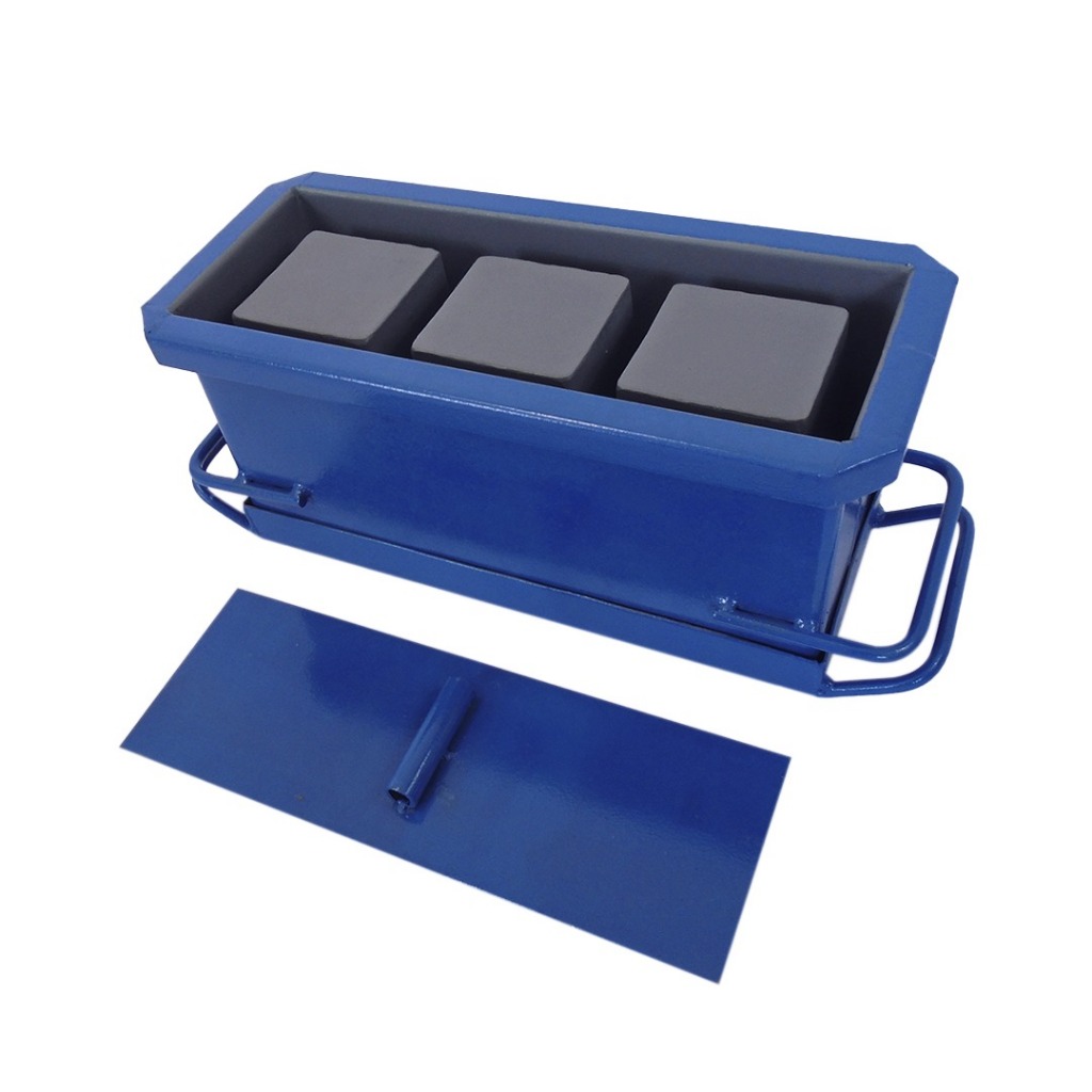 FORMA MANUAL PARA BLOCO DE CONCRETO CIMENTO 15 3 FUROS COM FUNDO FECHADO/ FUNDO VAZADO 14X19X39.