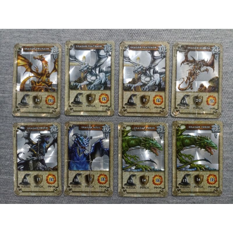 Tazo & Card Dracomania Prateado