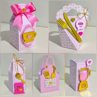 Kit Festa Chá de Cozinha / Chá de Casa Nova / Chá de Panela Personalizado