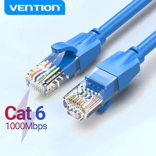 Cabo de Rede CAT6 Ethernet RJ45 Giga LAN 2 Metros Vention