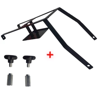 SUPORTE DO BAÚ UNIVERSAL DA TITAN 125-150-160 YBR -FACTOR YES E OUTRAS PRESO NO AMORTCEDOR