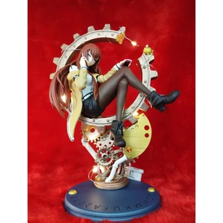 Action Figure Makise Kurisu 19cm - Steins;Gate Handmade Figure 1/7 Scale - Original Anime Figure Statue Handmade Diorama