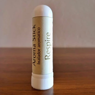 Inalador nasal com óleos essenciais puros - Respiração / foco / ansiedade 100% natural