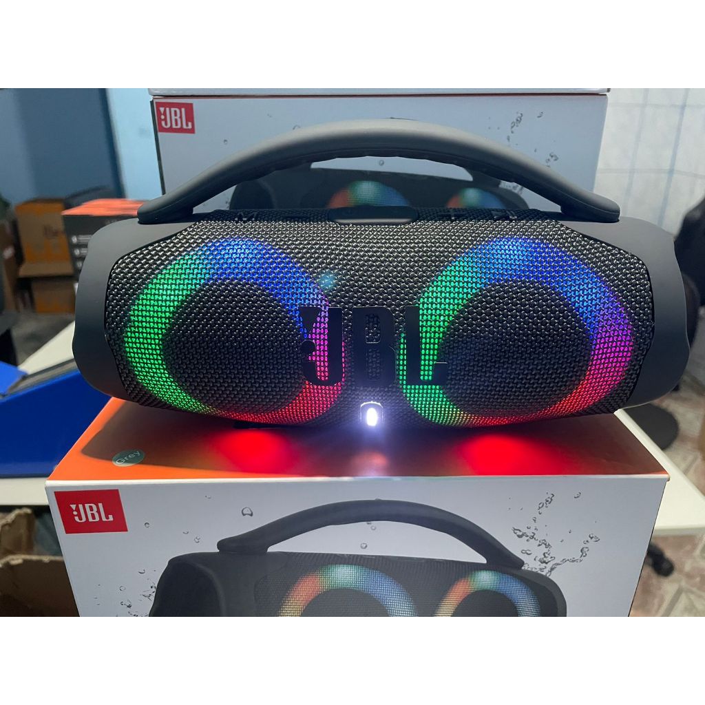 mini Caixinha de som mini BOMBOX3 22CM portatil radio e bluetooth