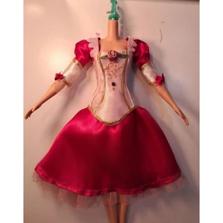vestido da boneca barbie - 12 princesas bailarinas (genevieve)