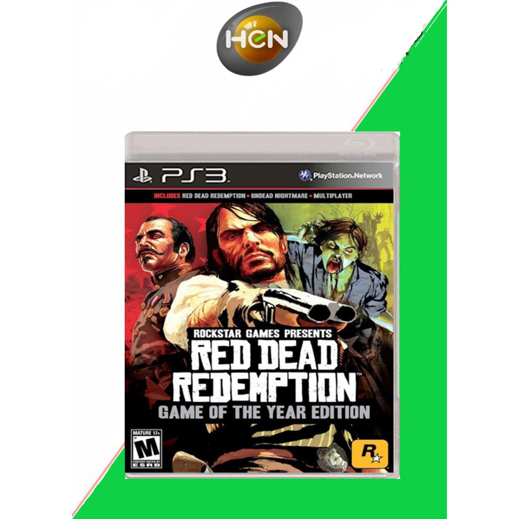 RED DEAD REDEMPTION PS3 HEN | Shopee Brasil