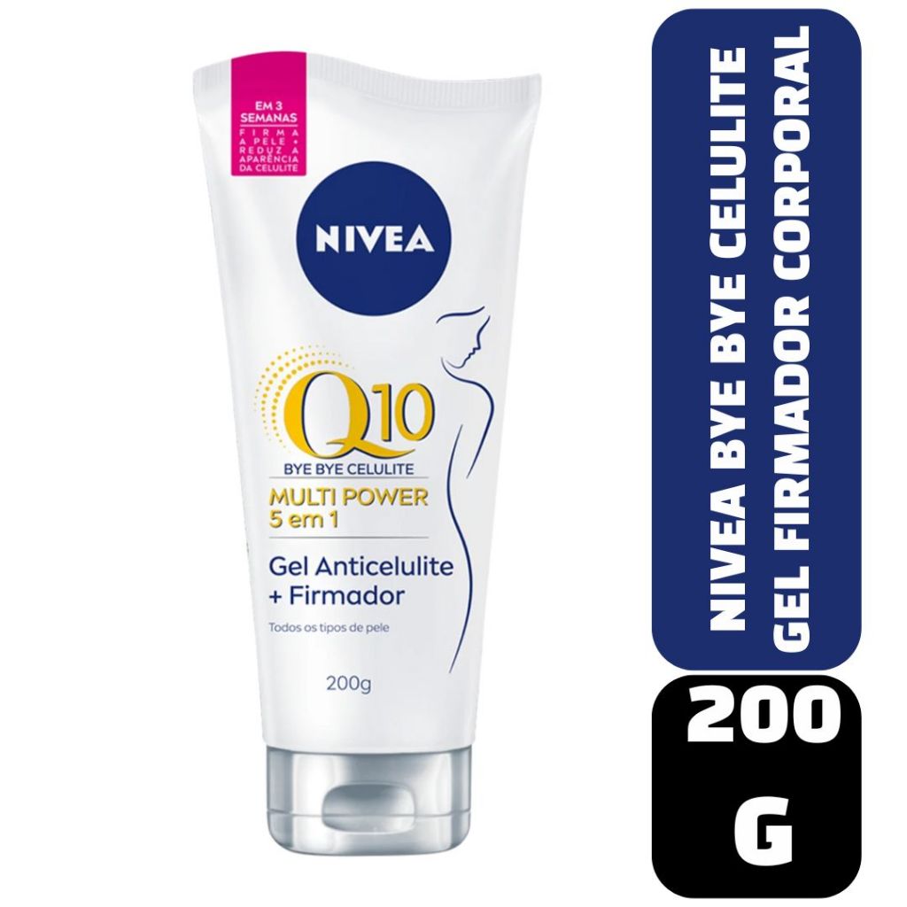 Nivea Bye Bye Celulite Gel Firmador Corporal 200g | Shopee Brasil