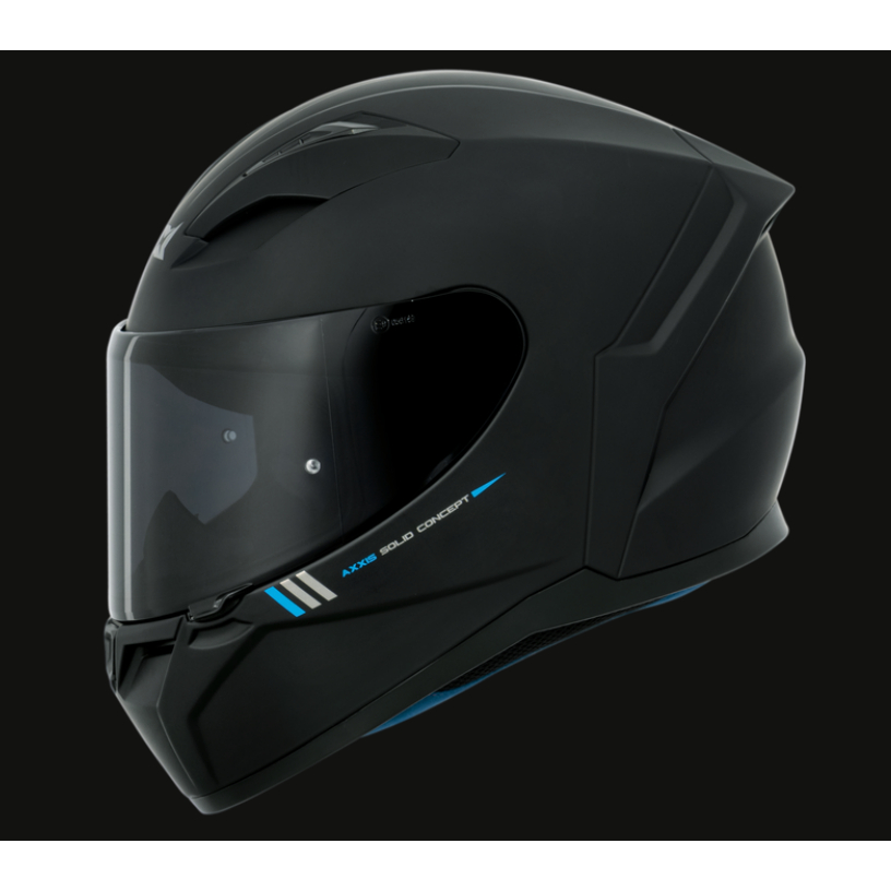 CAPACETE AXXIS SEGMENT SOLID MATT BLACK | Shopee Brasil