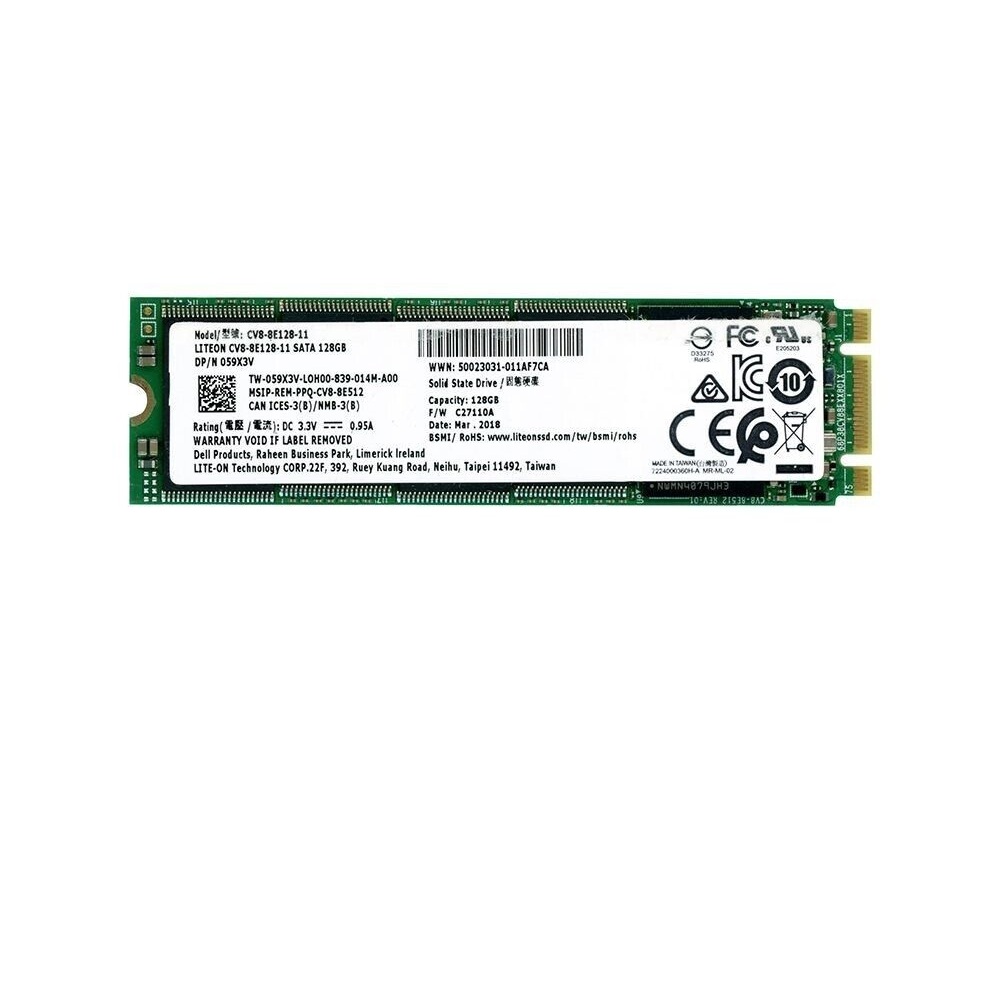 SSD 128GB M.2 2280 SATA 6Gb/s SK Hynix Toshiba Lite-On