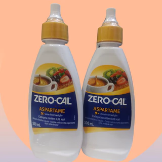BOX c/2 ZERO-CAL ASPARTAME ADOÇANTE LÍQUIDO 100ML