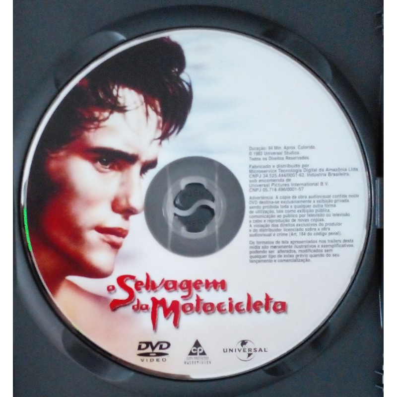 O Selvagem Da Motocicleta Dvd Original em Português | Shopee Brasil