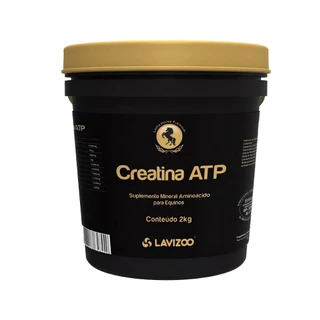 Creatina 2kg Atp Lavizoo Horse Premium Suplemento Equinos em Oferta na Shopee