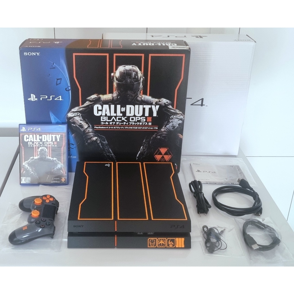 Playstation 4 1TB Edição Limitada de Call of Duty Black Ops 3