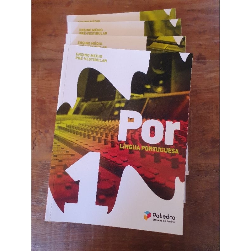 Apostila / Livro Poliedro Pré-Vestibular Coleção 2023 de 4 Livros ...