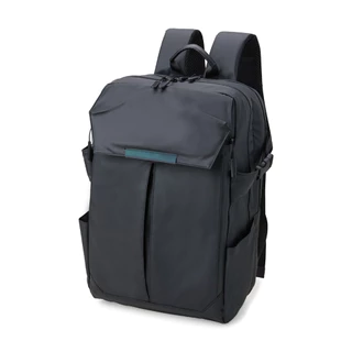 Mochila Couro Sintético Resistente a Agua 30 Litros 3 Compartimentos Bolsos