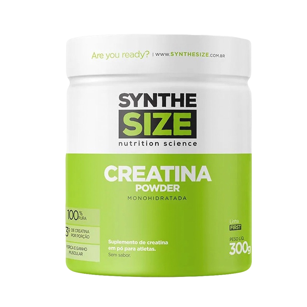 CREATINA MONOHIDRATADA 300G SYNTHESIZE NUTRITION SCIENCE | Shopee Brasil