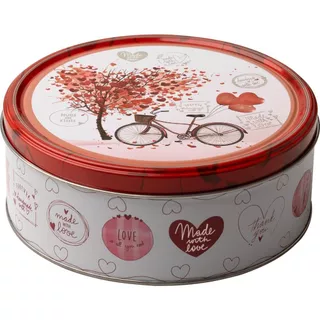Jacobsens Biscoitos Hearts Romanticos Lata Sortidas 150g