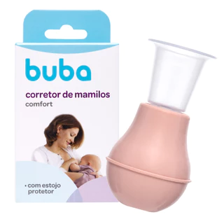 Corretor De Mamilo De Silicone Com Estojo Mamilos Planos Ou Invertidos Para Amamentação Maternidade Buba