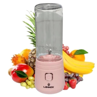 Mini Liquidificador Portátil Recarregável 400ml LEY-1698 - Lehmox