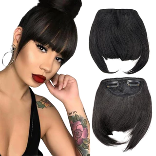 Cabelo Franja Com Tic Tac Aplique Extensão Orgânica