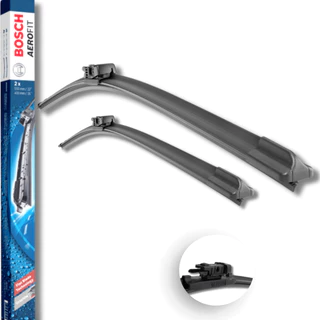 Limpador de Parabrisa Par Dianteiro Palheta Carro Paleta Original Bosch SD Encaixe Click