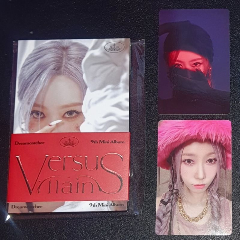 VillainS DREAMCATCHER Album [C + U + R + S + E ver. 5 Album Full Set]+Pre Order Benefits+BolsVos K-POP Inspired Freebies (9th Mini Album