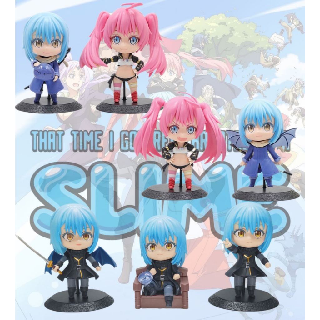 Boneco Tensei Shitara Slime Datta Ken Figuras de Ação Bonecos de Ação  Decoração Anime Miniatura Rimuru Tempest/Milim Nava | Shopee Brasil