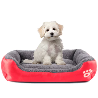Cama Pelúcia para Cães e Gatos até 5kg Tamanho M 60 cm