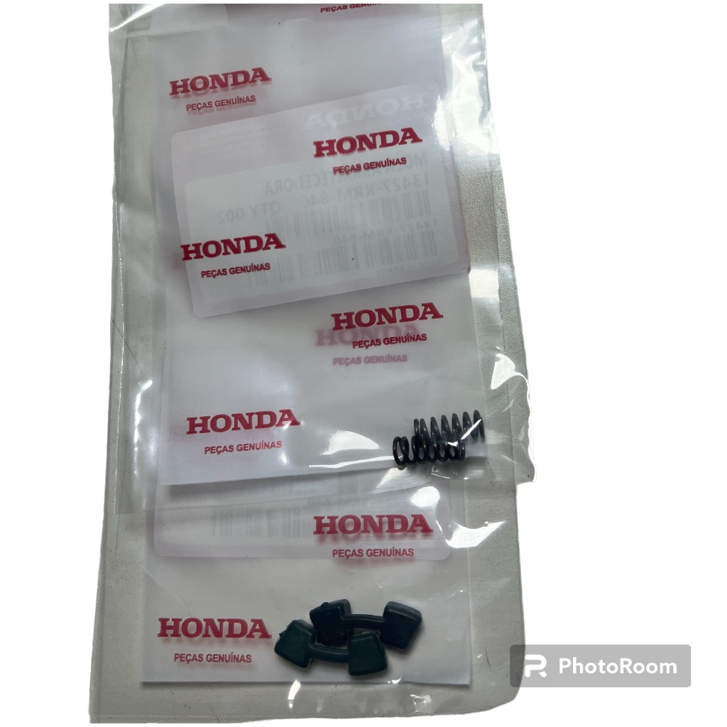 Mola + Borracha Engrenagem Balanceiro Titan Bross 150 160