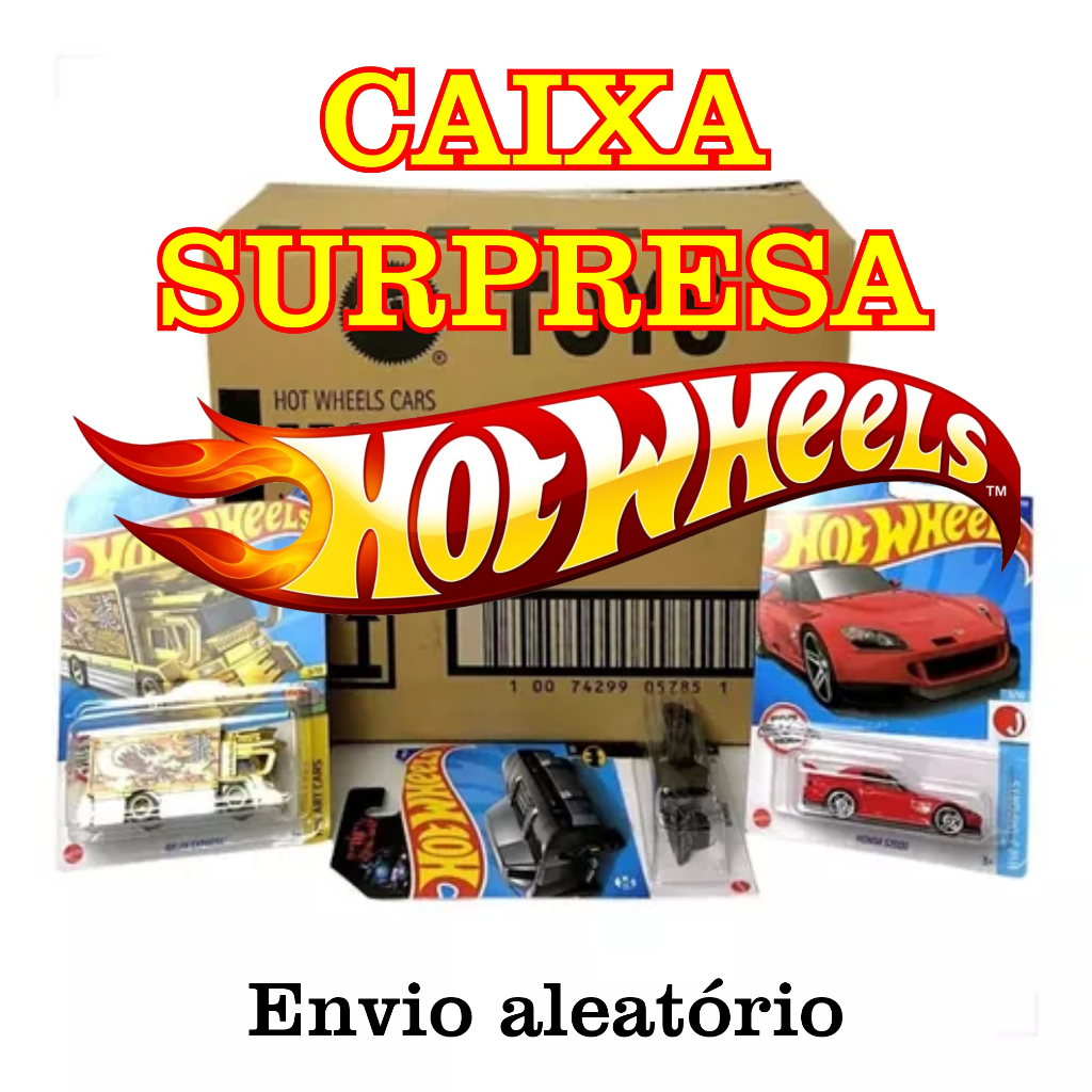 HOT WHEELS CAIXA SURPRESA