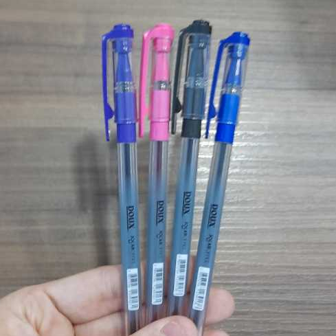 Kit Caneta Ponta Fina Agulha Jocar Office Doux 0.7mm