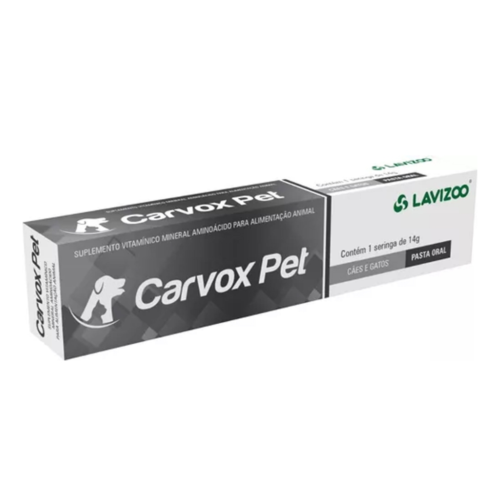 Carvox Pet Lavizoo Suplemento Vitamínico Mineral - 1 Seringa de 14 g