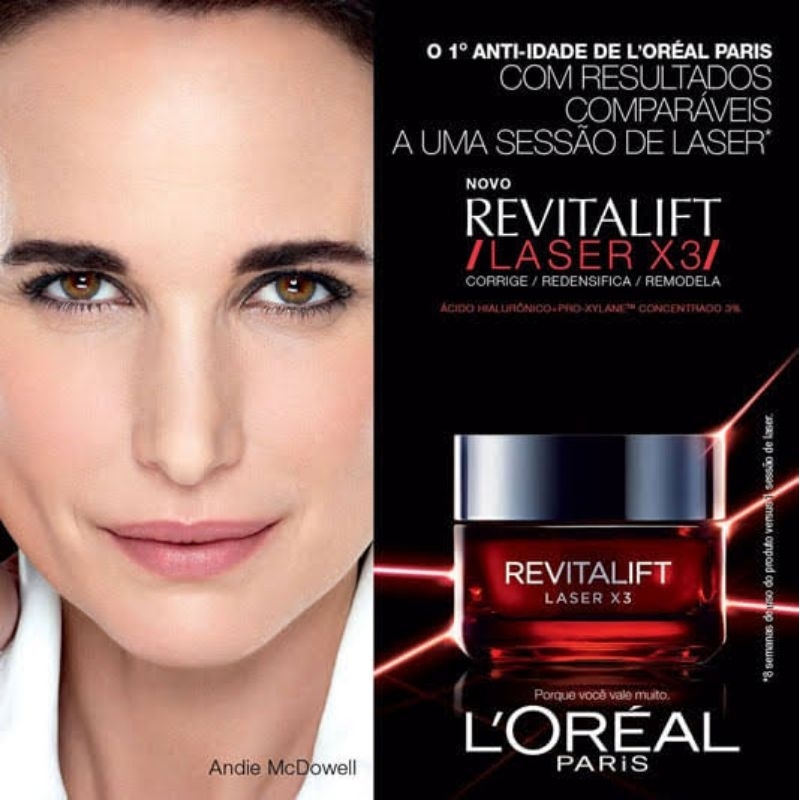 Creme Facial Anti-Idade L'Oréal Paris Revitalift Laser X3, ou Pro ...