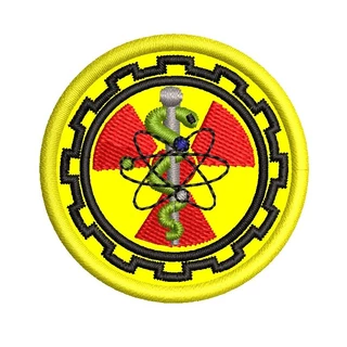Patch Bordado Termocolante - Radiologia Touca