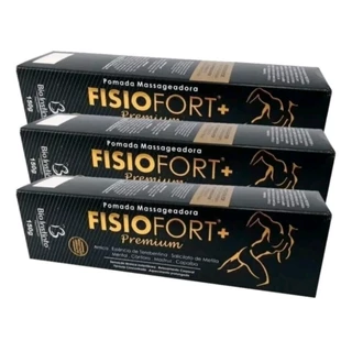 Pomada Fisiofort+ Premium 150g - 3 unidades em Oferta na Shopee