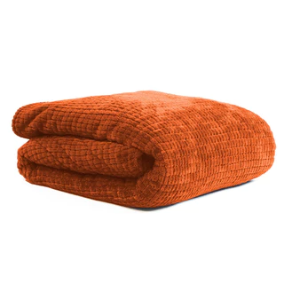 Cobertor Manta Queen Aveludado Com Relevos Manta Soft Touch Flannel - Jacquard 280g/m² - 2,50m x 2,20m