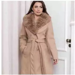 CASACO SOBRETUDO LÃ BATIDA INVERNO