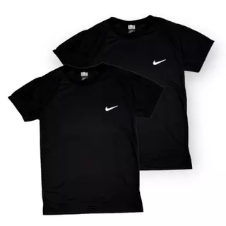kit 2 Camisetas Dry Fit Masculina Lisa - Casual Treino Academia Esportes Exercícios Corrida