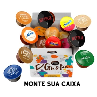 Kit de 65 Cápsulas Monte sua Caixa Dolce Gusto