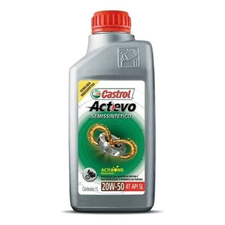 Óleo Castrol Actevo Moto 4t 20w50 Semi Sintético Sl 1l