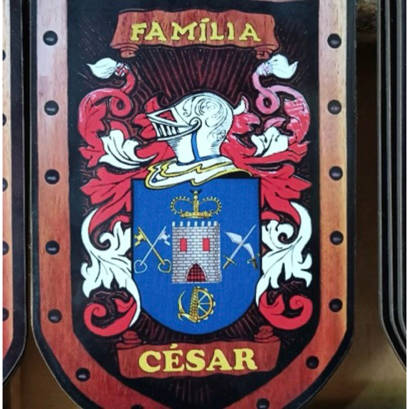 Brasão da família CÉSAR | Shopee Brasil