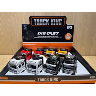 Miniatura Caminhão de Coleção Scania V8 R730 Cavalinho Mecânico Trucado Truck 1/64 Welly