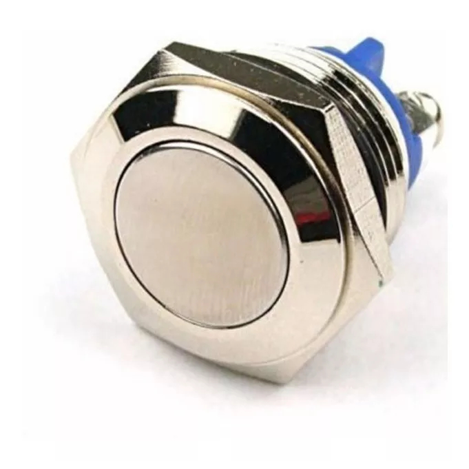 Antivandalo Momentanea Interruttore 12V RGB LED 24V Dc 5A 1NO / Spst